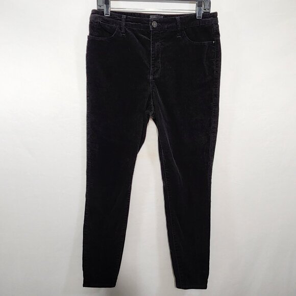 Talbots Women's Size 8 Black Five Pocket Belt Loop Corduroy Jegging Pants - Picture 9 of 15